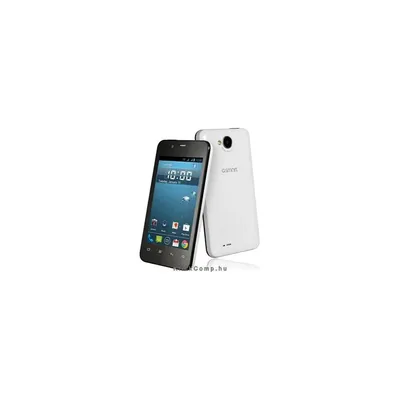 GSmart MAYA M1 Dual SIM 4.5" IPS, 960x540, Mediatek MT6577 Dual Core 1GHz, 4GB 1GB, Android 4.1, SDHC, 8MP 2MP, WiFi b g n, BT 3.0, 3G White 2Q000-00198-370S fotó