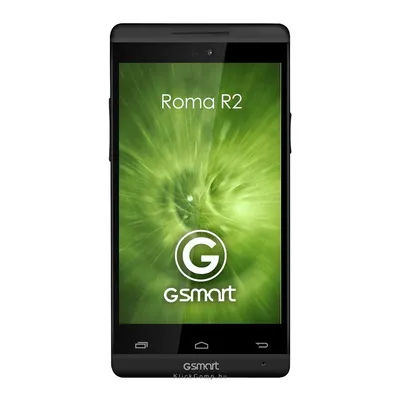 GSmart Roma R2 Dual SIM 4.0&#34; IPS, Mediatek MT6572 Dual-Core 1.3GHz , 4GB 1GB, Android 4.2, SDHC, 5MP 0.3MP, WiFi, BT, 3G, GPS, FM, Ultra Thin 9.3mm Black 2Q001-00035-39OS fotó