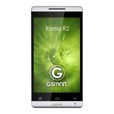 GSmart Roma R2 Dual SIM 4.0&#34; IPS, Mediatek MT6572 Dual-Core 1.3GHz , 4GB/1GB, Android 4.2, SDHC, 5MP/0.3MP, WiFi, BT, 3G, GPS, FM, Ultra Thin 9.3mm White 2Q001-00039-390S fotó