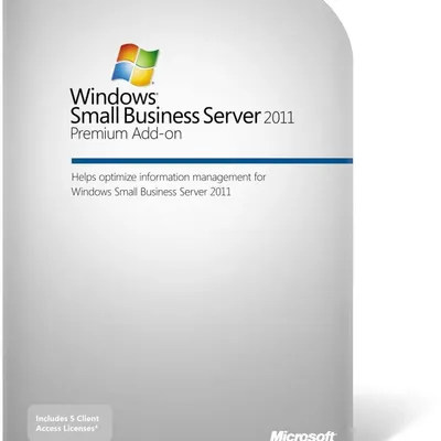 Microsoft OEM WinSmllBusSvrPremAddCALSt 2011 64Bit English 1Pk DSP OEI 5 Clt Dvc 2YG-00342 fotó