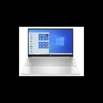 HP Pavilion laptop 15,6&#34; FHD i5-1135G7 8GB 512GB IrisXe W11 fehér HP Pavilionn 15-eg0008nh 302U8EA fotó