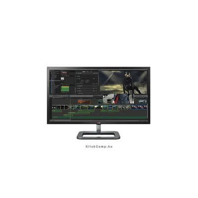Monitor 31" IPS 17:9; 4K 4096x2160; 5ms; 300cd; 99,5% AdobeRGB; DCI-P3; HDMIx2; DP; USBx3; Pivot; Mag.áll 31MU97-B fotó