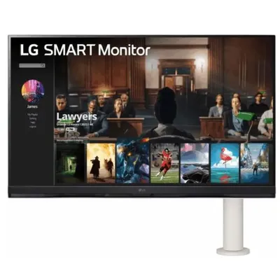 Monitor 31,5&#34; 3840x2160 VA HDMI USB USB-C LG 32SQ780S 32SQ780S-W.AEU fotó