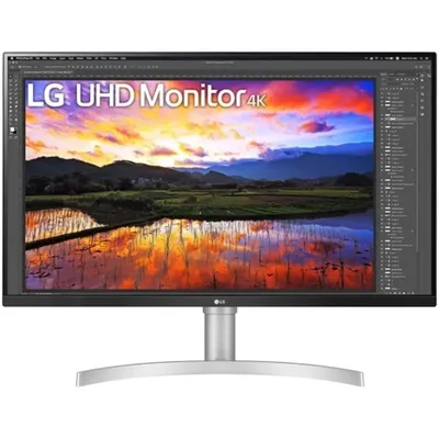 Monitor 31,5&#34; 3840x2160 IPS HDMI DP USB LG 32UN650-W 32UN650-W.AEU fotó