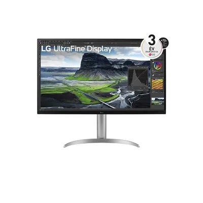 Monitor 31,5&#34; 3840x2160 IPS HDMI DP USB-C LG 32UQ85R 32UQ85R-W.AEU fotó