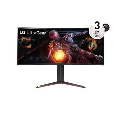 Monitor 34&#34; 3440x1440 IPS HDMI DP USB LG 34GP950G 34GP950G-B.AEU fotó