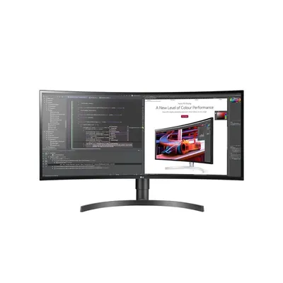 Monitor 34&#34; 3440x1440 ívelt HDMI Display Port LG 34WL85C-B 34WL85C-B.AEU fotó