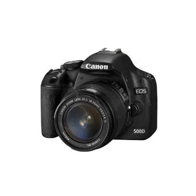 Canon EOS 500D + EF-S 18-55 IS tükörreflexes fényképezőgép kit 1 Camera szervizben 3820B022AA fotó
