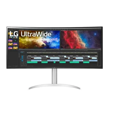 Monitor 34&#34; 3840x1600 IPS HDMI DP USB USB-C LG 38WP85CP-W fotó