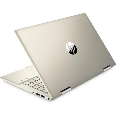 HP Pavilion laptop 14&#34; FHD i3-1125G4 8GB 256GB UHD W10 arany HP Pavilion 14-dy0006nh 396K5EA fotó
