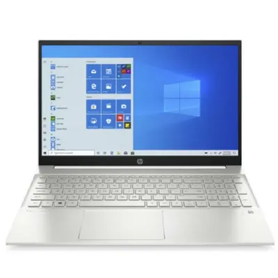 HP Pavilion laptop 15,6&#34; FHD i3-1125G4 8GB 256GB UHD W11 fehér HP Pavilion 15-eg0020nh 398R4EA fotó