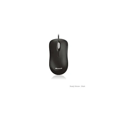 Microsoft Ready Mouse Mac Windows USB Port ER Hdwr Black 3EG-00004 fotó