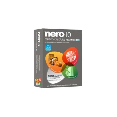 Nero 10 Multimedia Suite Platinum HD 4030764100001 fotó