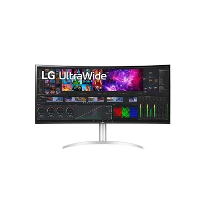 Monitor 39,7&#34; 5120x2160 IPS HDMI DP USB USB-C TB LG 40WP95C 40WP95C-W.AEU fotó