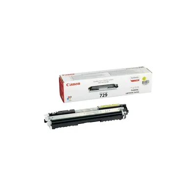 Toner Canon CRG-729Y sárga 4367B002 fotó