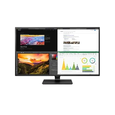 Monitor 43&#34; 3840x2160 IPS HDMI DP USB-C LG 43UN700-B 43UN700-B.AEU fotó