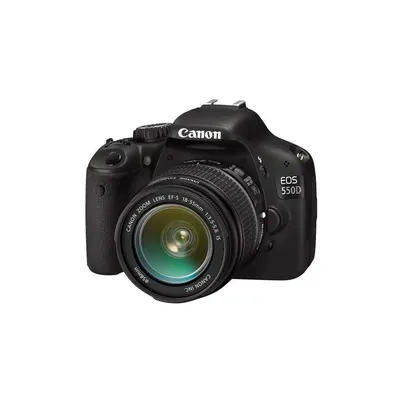 Canon EOS 550D+ EF-s 18-55 IS 18MP tükörreflexes fényképezőgép kit 1 év szervizben 4463B026AA fotó