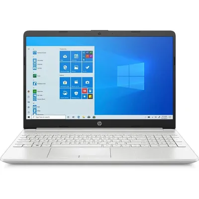 HP laptop 15,6&#34; FHD N4020 8GB 256GB UHD W10 ezüst HP 15-dw1014nh 472T8EA fotó