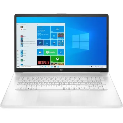 HP laptop 17,3&#34; FHD i3-1125G4 8GB 256GB UHD W10 fehér HP 17-cn0002nh 472W1EA fotó