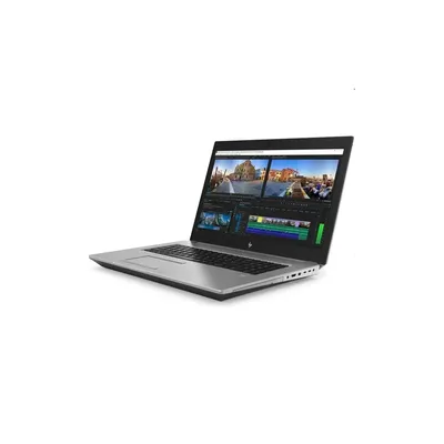 HP ZBook laptop 17 G5 17.3&#34; FHD i7-8750H 8GB 512GB SSD Nvidia Quadro P1000-4GB Win10Prof 4QH18EA fotó