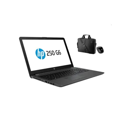 HP laptop 15.6&#34; FHD i3-7020U 4GB 256GB + Táska + Egér csomag HP 250 G6 4WU92ES_TASKA fotó