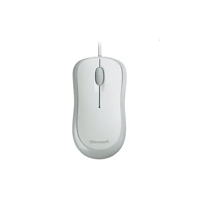 Egér USB Microsoft Optical Mouse fehér 4YH-00008 fotó