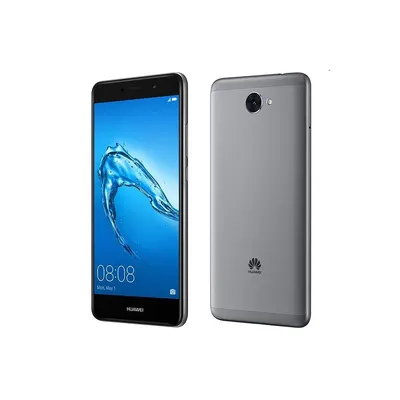 Mobiltelefon 5,5&#34; Huawei Y7 LTE 16GB Dual SIM szürke okostelefon 51091QUB fotó