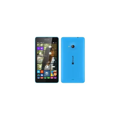 Dual SIM mobiltelefon Microsoft   Nokia Lumia 535 Cyan 535CI fotó