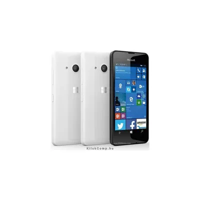 Mobiltelefon Microsoft Lumia 550 fehér 550WH fotó
