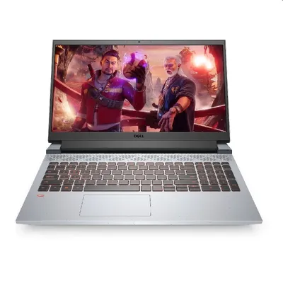Dell G15 Gaming laptop 15,6&#34; FHD R5-5600H 8GB 512GB RTX3050 W10 fekete Dell G15 5515 5515G15-2-HG fotó
