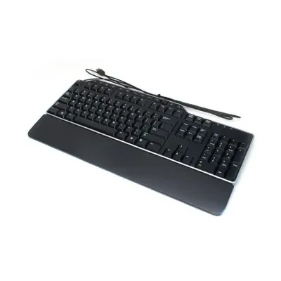 Billentyűzet USB Dell KB-522 fekete HU 580-17681 fotó