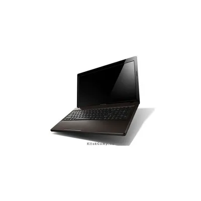 LENOVO G585 15,6" notebook  AMD E2-1800 1,7GHz 4GB 500GB HD7370 1GB DVD író barna Win8 notebook 59-353963 fotó