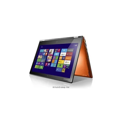 LENOVO Yoga2 Pro 13,3&#34; notebook QHD Multi-Touch Intel Core i3-4010U 4GB 128GB SSD narancs Windows 8.1 59-402981 fotó