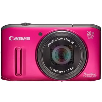 Canon PowerShot SX240 HS rózsaszín 12MP digitális fényképezőgép   12 hónap Camera szervizben 6199B011AA fotó