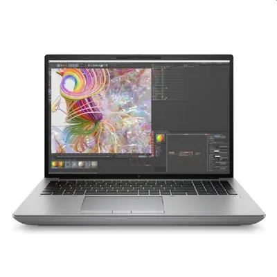 HP ZBook laptop 16&#34; WUXGA i9-12950HX 32GB 1TB RTXA3000 W11Pro ezüst HP ZBook Fury 16 G9 62U62EA fotó