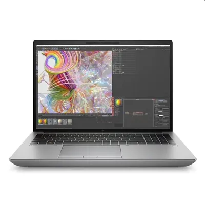 HP ZBook laptop 16&#34; WUXGA i7-12850HX 32GB 1TB RTXA3000 W11Pro ezüst HP ZBook Fury 16 G9 62U63EA fotó