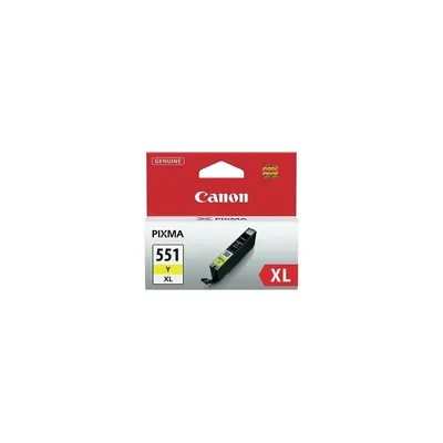 Canon tintapatron CLI-551 sárga XL 6446B001 fotó