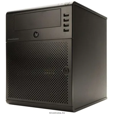 HP ProLiant MicroServer G7 1xN40L; 1x2GB UB DIMM; 1x250GB 7,2K 3G NHP LFF HDD; 1x150W NHP PS 1 HP szervizben 658553-421 fotó