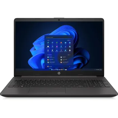 HP 255 laptop 15,6&#34; FHD R5-5625U 8GB 256GB Radeon W11 fekete HP 255 G9 6A1U9EA fotó