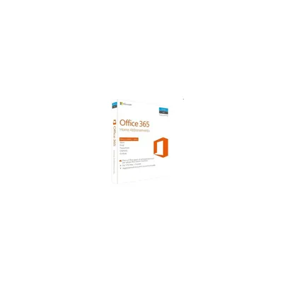 Microsoft Office 365 Otthoni verzió P2 ENG 5 Felhasználó 1 év dobozos irodai programcsomag szoftver 6GQ-00684 fotó