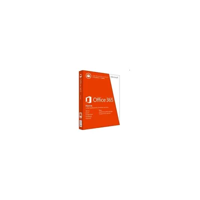Microsoft Office 365 Home Premium HUN 1 Felhasználó 5 Gép 1 év dobozos irodai programcsomag szoftver 6GQ-00802 fotó