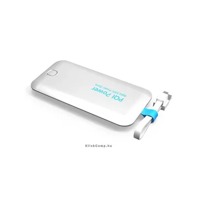 i-Power 5000 Akkumulátor Bank 5000mAh, USB port VilágosKék 6PP8-066R0005A fotó