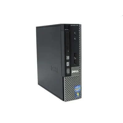 Dell Optiplex 790 USSF Refurbished PC i3 4GB 120GB-SSD DVDRW W10P - Már nem forgalmazott termék 790USFF-01 fotó