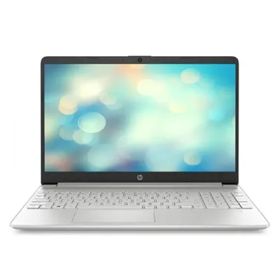 HP laptop 15,6&#34; FHD i3-1215U 8GB 256GB UHD W11 ezüst HP 15s-fq5003nh 7E1A2EA fotó