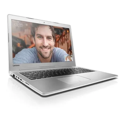 LENOVO IdeaPad 510 laptop 15,6&#34; FHD IPS i7-7500U 8GB 1TB GF-940MX-4GB DOS White 80SV009PHV fotó