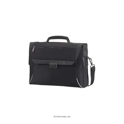 16" Notebook táska, SAMSONITE BRIEFCASE 2 GUSSETS - SPECTROLITE BLACK (55691) 80U-009-007 fotó