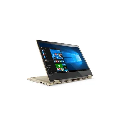 LENOVO Yoga 520 laptop 14&#34; FHD IPS i5-7200U 4GB 128GB Win10 arany 80X800AXHV fotó