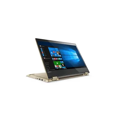 Lenovo Yoga 520 laptop 14,0&#34; FHD IPS Touch i3-7130U 4GB 128 GB SSD Win10Home Pezsgő színű 80X8010RHV fotó