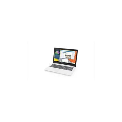 Lenovo IdeaPad laptop 15,6&#34; N4000 4GB 500GB FreeDOS Fehér Lenovo IdeaPad 330 81D100A8HV fotó