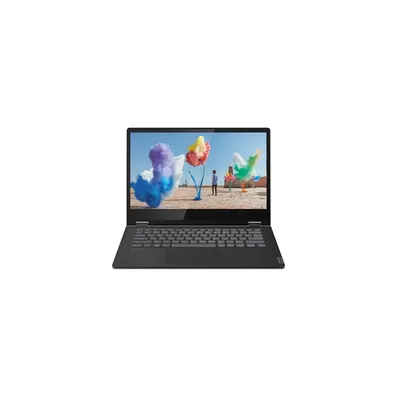 Lenovo Ideapad laptop 14&#34; Touch Ryzen-3200U 4GB 128GB SSD Radeon Vega 3  Win10S Fekete Lenovo Ideapad C340 81N60077HV fotó